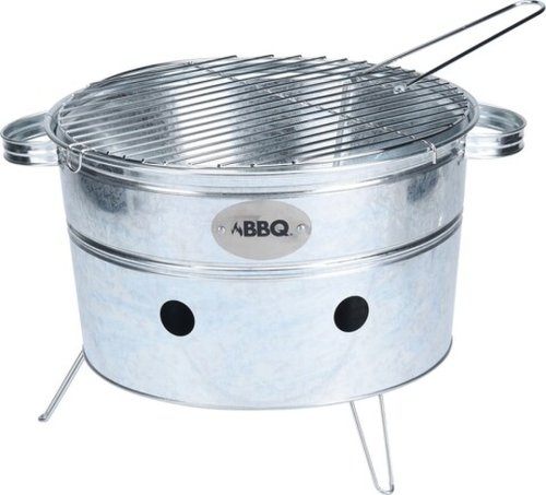 Excellent Houseware Gratar bucket, 34x20 cm, metal, argintiu