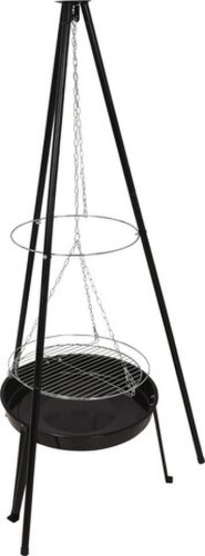 Gratar kettle, 79x151 cm, zinc, negru