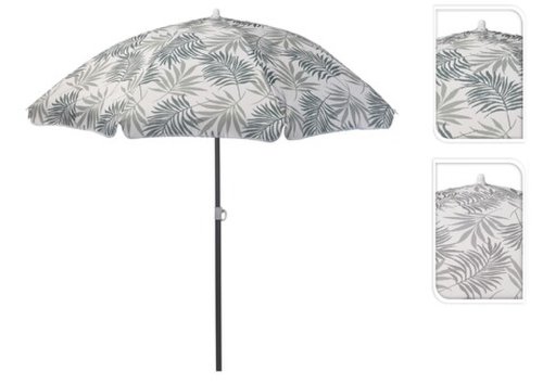 Umbrela pentru plaja leaves, 176x100 cm, asortate