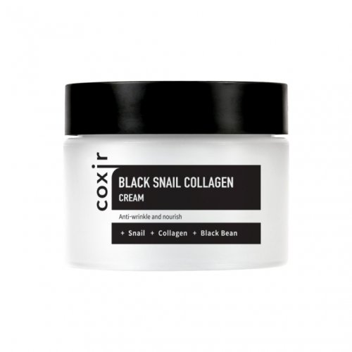 Crema pentru fata antirid cu extract de melc coxir black snail collagen 50ml