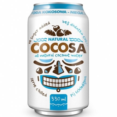 Apa cocos naturala cocosa 330ml - diet food