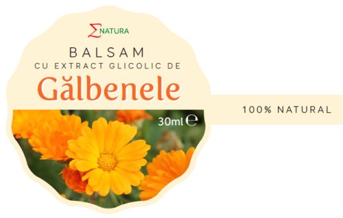 Balsam extract glicolic galbenele 30ml - enatura