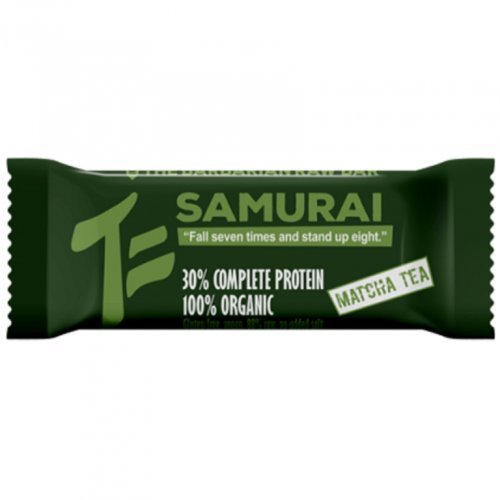 Baton proteic samurai matcha fara gluten eco 50g - the barbarian
