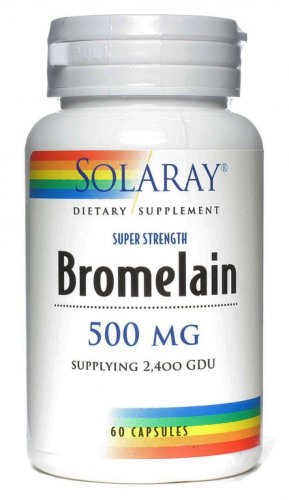 Bromelain 500mg 30cps - solaray