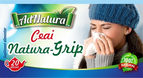 Ceai natura grip 20dz - adnatura