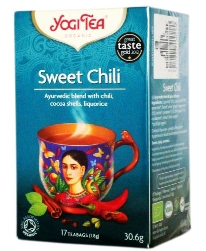 Ceai sweet chilli cacao 17dz - yogi tea