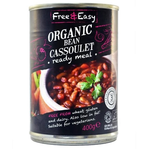 Conserva fasole mix in sos tomat picant 400g - free&easy