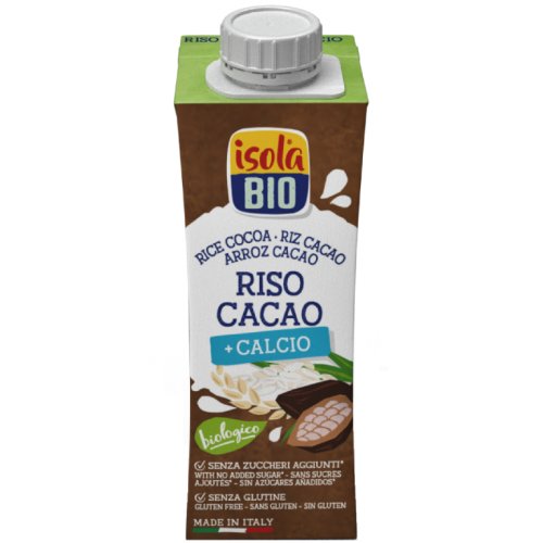 Lapte orez ca cacao fara gluten 250ml - isola bio