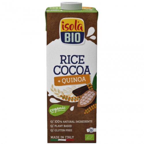Lapte orez quinoa cacao 1l - isola bio