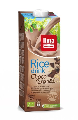 Lapte orez soia ca ciocolata bio 1l - lima