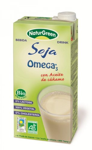 Lapte soia omega3 1l - naturgreen