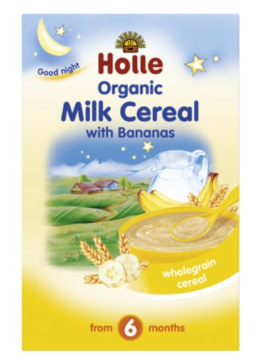 Porridge lapte cereale banane bebe +6luni 250g - holle