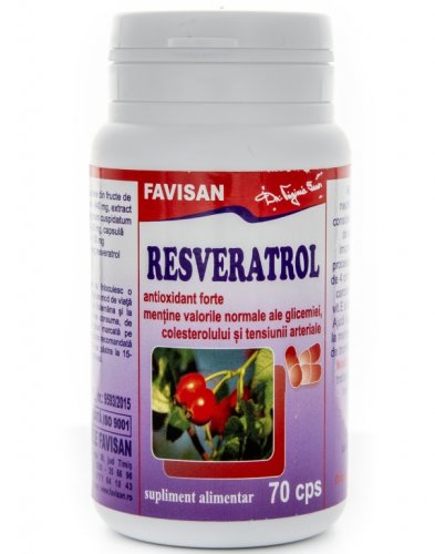 Resveratrol 70cps - favisan