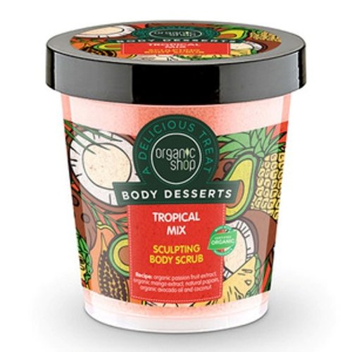 Scrub corp modelare tropical mix body desserts 450ml - organic shop