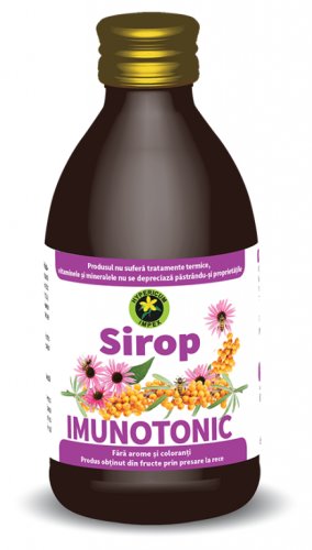 Sirop imunotonic cu zahar invertit 250ml - hypericum plant