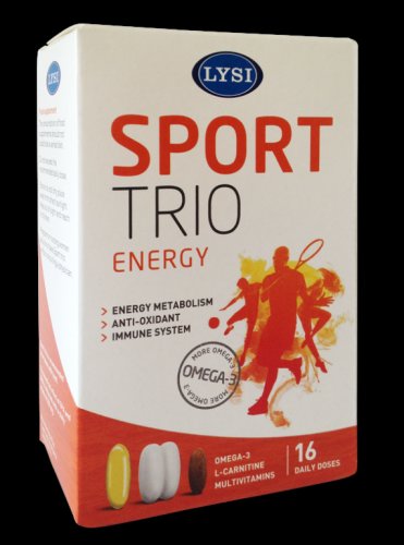 Sport trio [omega3+l carnitina+multivitamine] 4x16cps - lysi