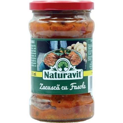 Naturavit Food Zacusca fasole 314ml - naturavit