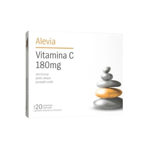 Alevia vitamina c 180 mg, 20 capsule