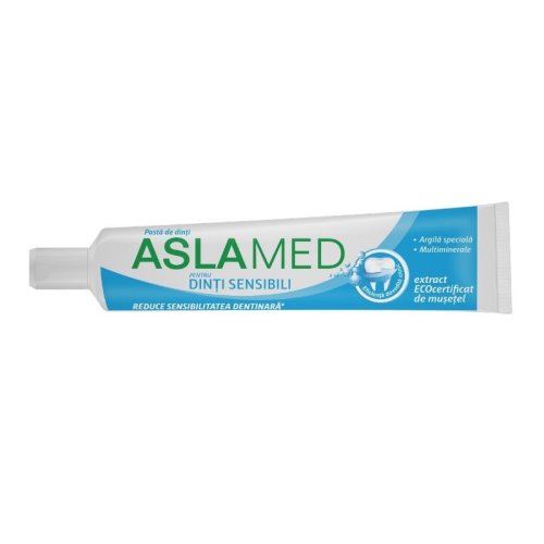 Farmec Aslamed pasta de dinti pentru dinti sensibili 30100, 75ml
