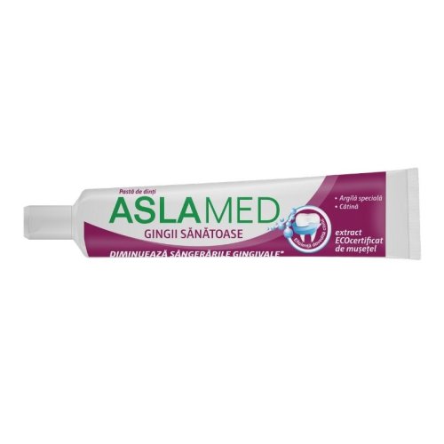 Farmec Aslamed pasta de dinti pentru gingii sanatoase 30120, 75ml