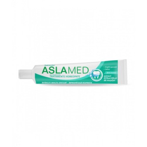 Farmec Aslamed pasta de dinti trat homeopat, 75ml