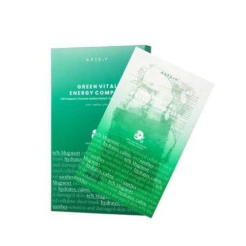 Axis-y Axis masca de fata revitalizanta green vital energy, 5 x 27ml