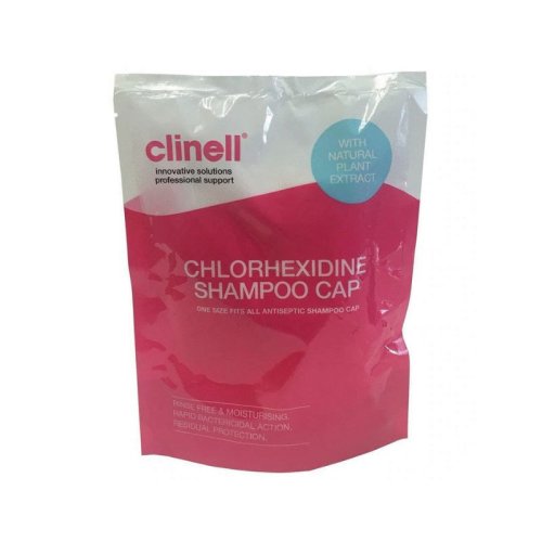 Clinell capelina de baie antiseptica cu 2 % clorhexidina, 8 bucati
