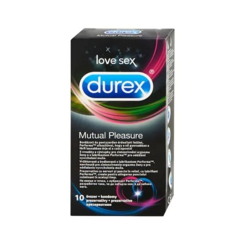 Durex mutual pleasure prezervative, 10 bucati