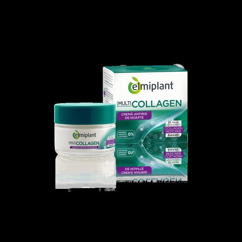 Elmiplant multi collagen crema noapte, 50 ml