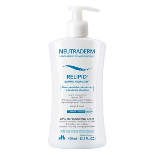 Neutraderm relipid+ balsam relipidizant pentru fata si corp, 400 ml
