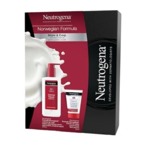 Neutrogena gift lotiune de corp 250 ml + crema de maini 50 ml