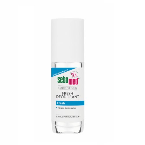 Sebamed sensitive skin, deodorant roll-on fresh, 50ml