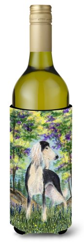 Caroline`s treasures carolines comori ss8200literk saluki sticla de vin hugger multicolore wine bottle
