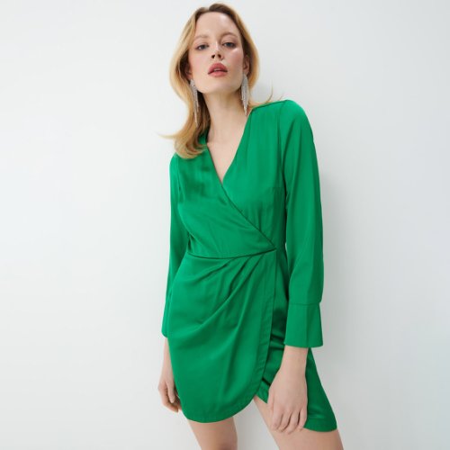 Mohito - rochie mini verde petrecută - verde
