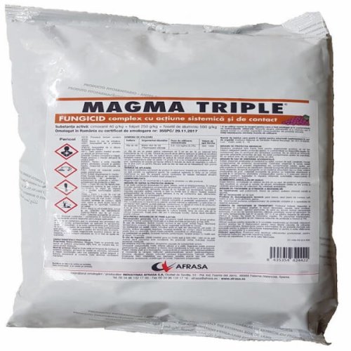 Magma triple 250 gr (3 substante active) fungicid sistemic si de contact, jebagro, mana (vita de vie)