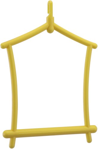 Imac leagăn pentru colivie altalena, galben, 10x0,8x14cm