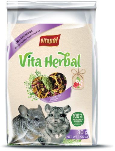 Vitapol herbal hrană suplimentară pentru şinşila flori de câmp 30g