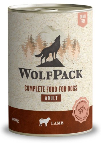 Wolfpack adult miel, hrană umedă pentru câini adulţi
